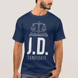 Mens Juris Doctor of Jurisprudence Law School T-Shirt