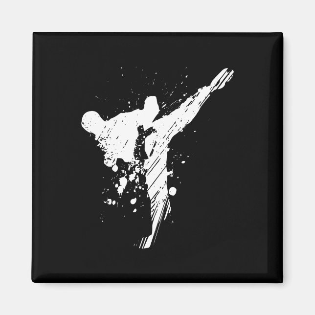 Mens Karate Shirt  Magnet (Front)