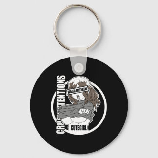 Mens Kawaii Anime Manga Babe Girl Cosplay Gifts Keychain