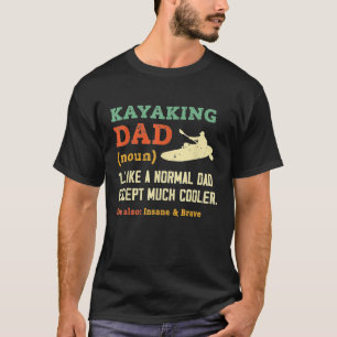 Mens Kayak retro kayaking vintage - kayaker DAD gi T-Shirt