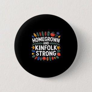 Mens kinfolk relatives heritage kin group family 2 inch round button