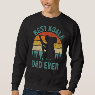 Mens Koala Vintage Best Koala Dad Ever Father's D Sweatshirt