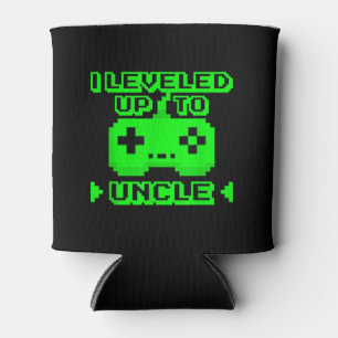 Mens Levelled Up To Uncle Est 2021 Promoted Uncle Can Cooler