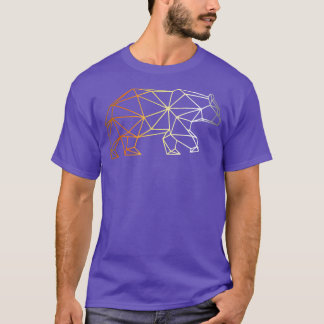 Mens LGBT Gay Bear Premium 1388  T-Shirt
