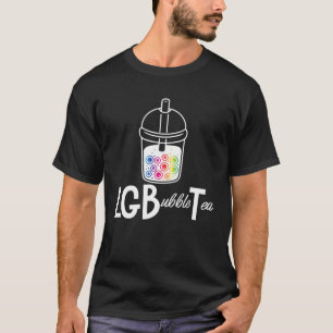 Mens Lgbubblete Boba Tea Bubble Tea LGBT T-Shirt