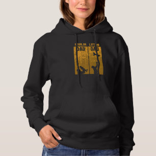 Mens Lifting Dad Bodybuilding Weightlifting Daddy Hoodie
