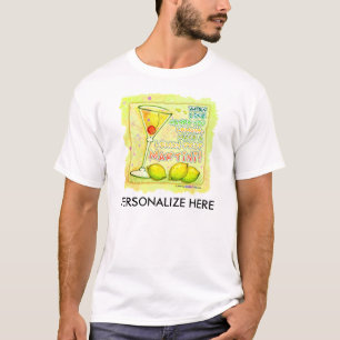 Men's Light Tees - Lemon Drop Martini