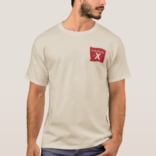 Men's Livin' the high life Cornhole X T-Shirt