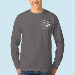Men's Long Sleeve Business Shirt with Custom Logo