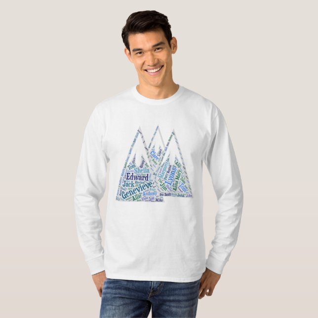 Men's Long Sleeve Reunion Shirt (Front Full)