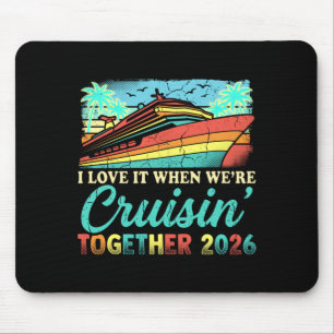 Mens love when cruising together 2026 matching mouse pad