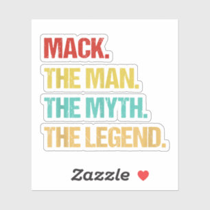 Mens Mack The Man The Myth The Legend