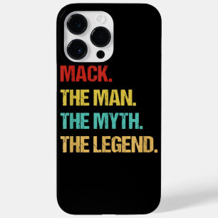 Mens Mack The Man The Myth The Legend Case-Mate iPhone 14 Pro Max Case