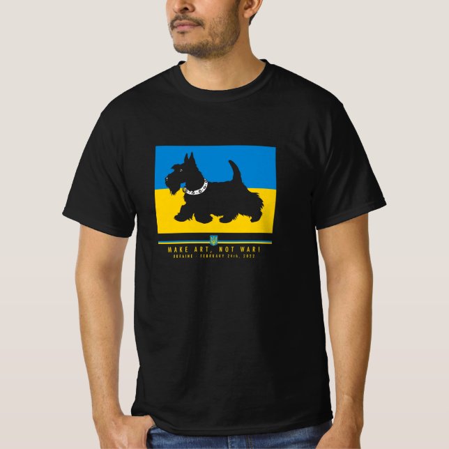 Men's "Make Art, Not War" T-Shirt (Front)