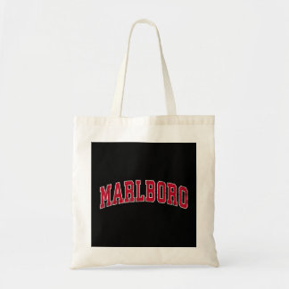 Mens Marlboro New Jersey NJ Vintage Sports Design Tote Bag