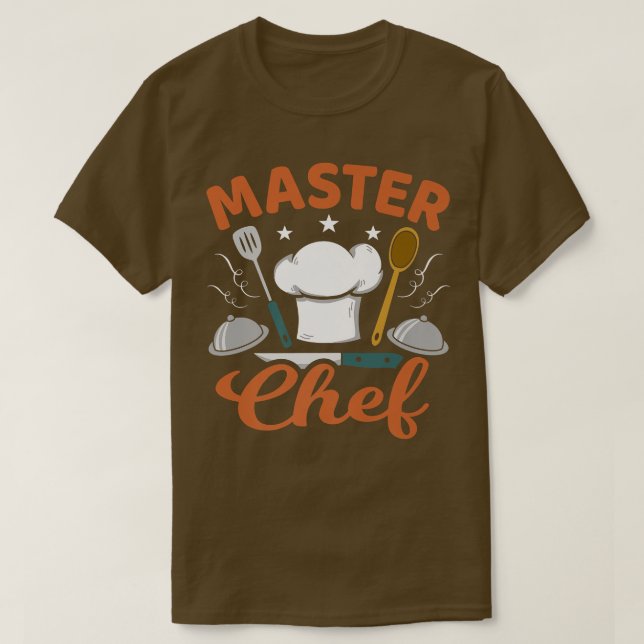 Mens Master Chef Cooking Funny Cook T-Shirt (Design Front)