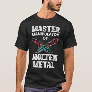 Mens Master Manipulator Blacksmith Forging Graphi T-Shirt