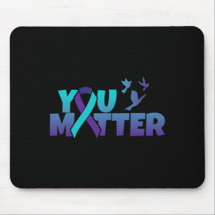 Mens Matter For A Prevention Awareness Performance Mouse Pad