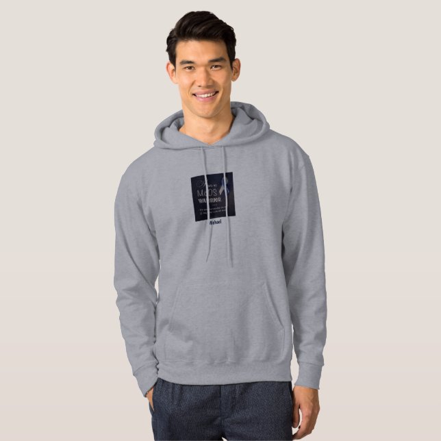 Men's MdDS Warrior Hoodie Sweat Shirt (Front Full)