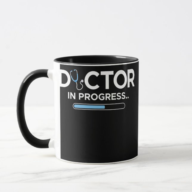 Mens Medical School Doctor Student Med Education Mug (Left)
