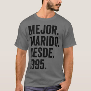 Mens Mejor Marido Desde 1995  27th wedding anniver T-Shirt