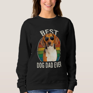 Mens Men Best Beagle Dog Dad Ever Father's Day Sweatshirt