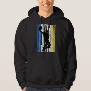 Mens Mens Basketball 44th Birthday For Sports Fans Hoodie