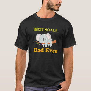Mens Mens Best Koala Ever Daddy Koala Bear Animal T-Shirt
