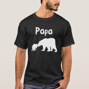 Mens Mens Fun Cute For Papa Daddy Bear T-Shirt