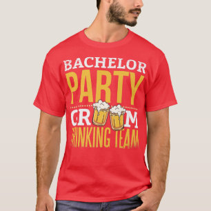 Mens Mens Groom Drinking Team JGA Men Stag Night T-Shirt