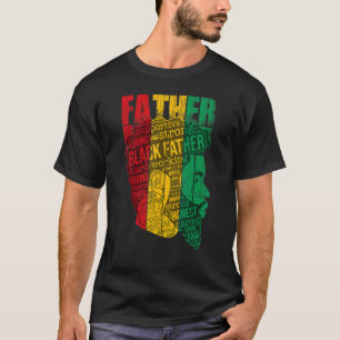 Mens Mens Strong Black Father African American Nat T-Shirt