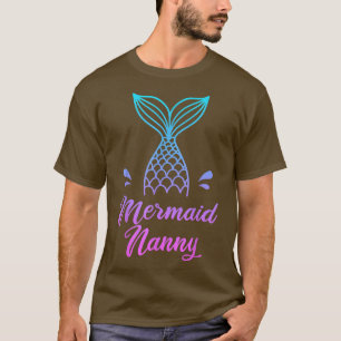 Mens Mermaid Nanny , Mermom Security Apparel Itali T-Shirt