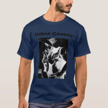 Men's Modern Urban Cowboy Cool Classic Navy Blue