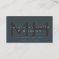 Men's Monogrammed, Deep and Muted Colours