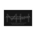 Men's Monogrammed, Grey & Black