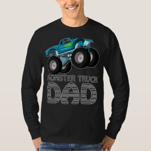 Mens Monster Truck Father's Day Monster Truck Da T-Shirt