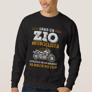 Mens Moto Uncle Coolst Biker Ankle Biker Biker Sweatshirt