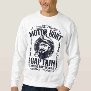 Men's Motor Boat Captain Sweatshirt