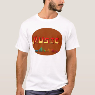 Mens Music T--Shirt T-Shirt