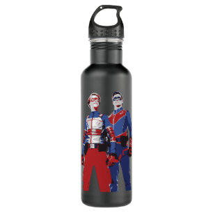 Mens My Favorite Captain Man And Kid Danger Linear 710 Ml Water Bottle
