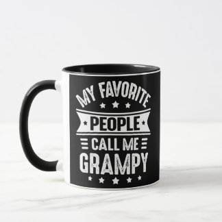 Mens My Favorite people call me Grampy Father's Mug