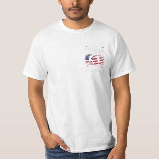 Mens My Favourite Boxing Player T-Shirt (Front)