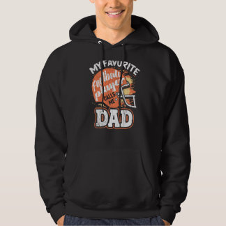 Mens My Favourite Football Player Calls Me Dad Hoodie