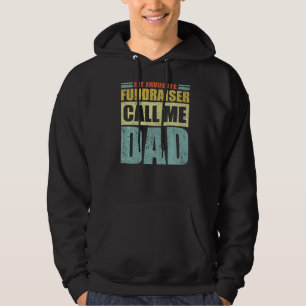Mens My Favourite Fundraiser Calls Me Dad Father' Hoodie