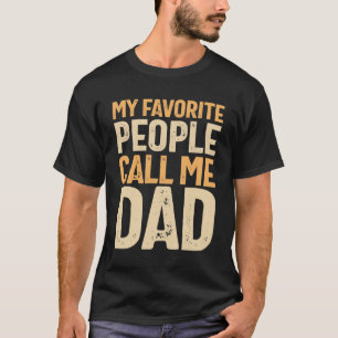 Mens My Favourite People Call Me Dad Christmas T-Shirt
