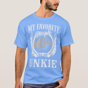 Mens My Favourite People Call Me Unkie Special Unc T-Shirt