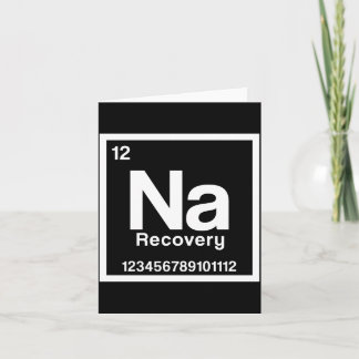 Mens na element narcotics anonymous recovery sober card
