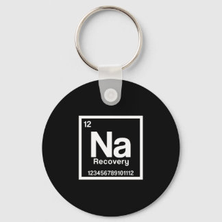 Mens na element narcotics anonymous recovery sober keychain