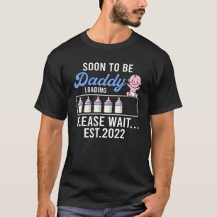 Mens New Dad  Funny Pregnancy Announcement Soon To T-Shirt