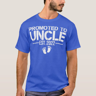 Mens New Uncle 2022 Pregnancy Reveal Soon to be Un T-Shirt